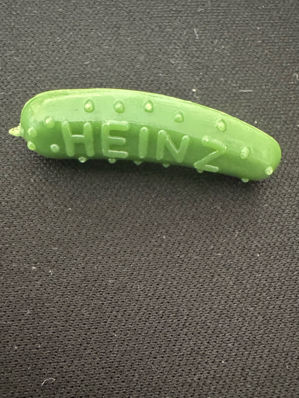 Heinz Green Pickle Brooch Pin